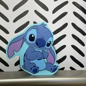 Disney Stitch Blue Decor Block
